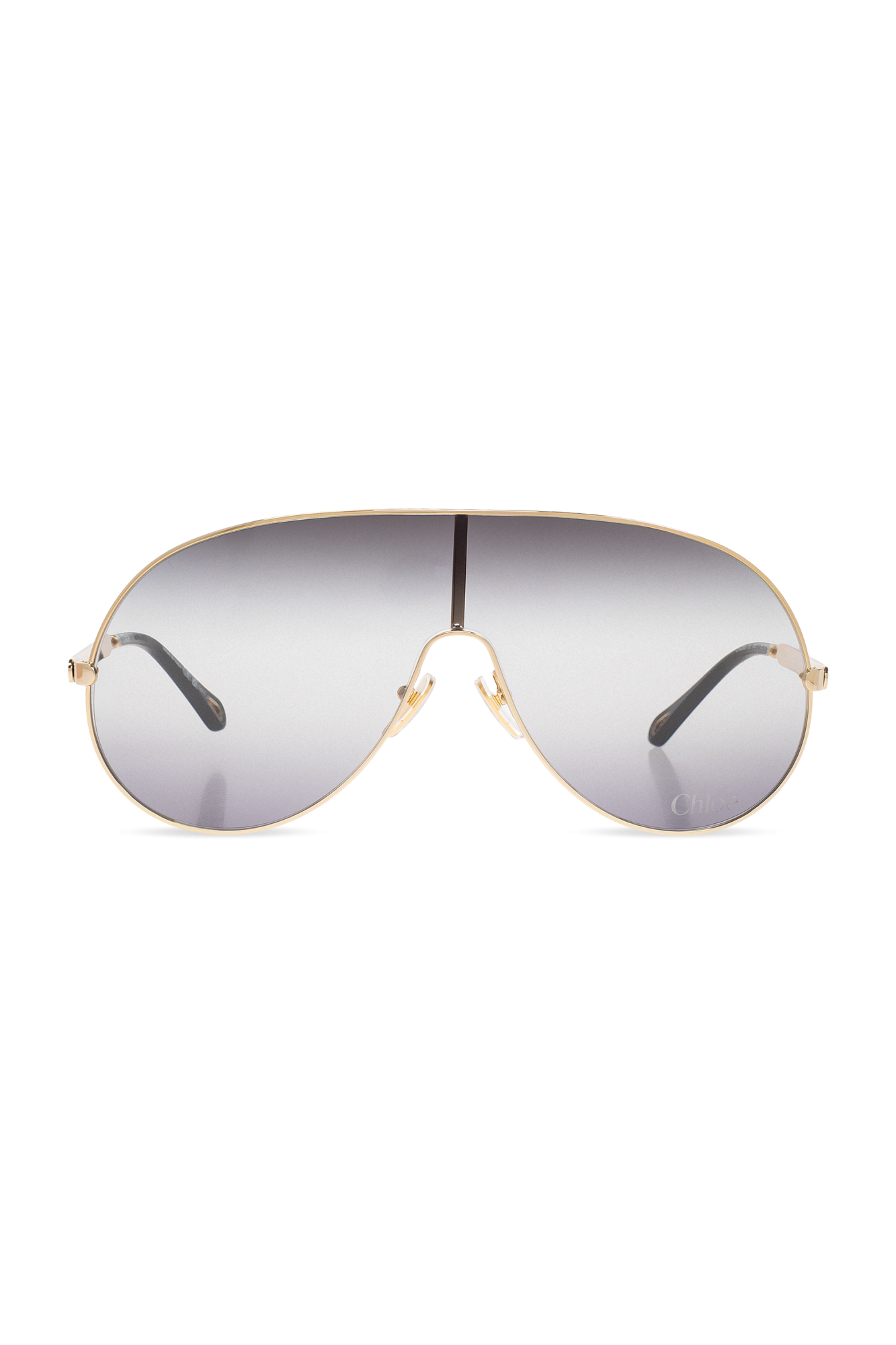 【関税＆送料込み】ChloAC Aly Gold/Gray Sunglasses Chloé Aly Sunglasses | Chloé US